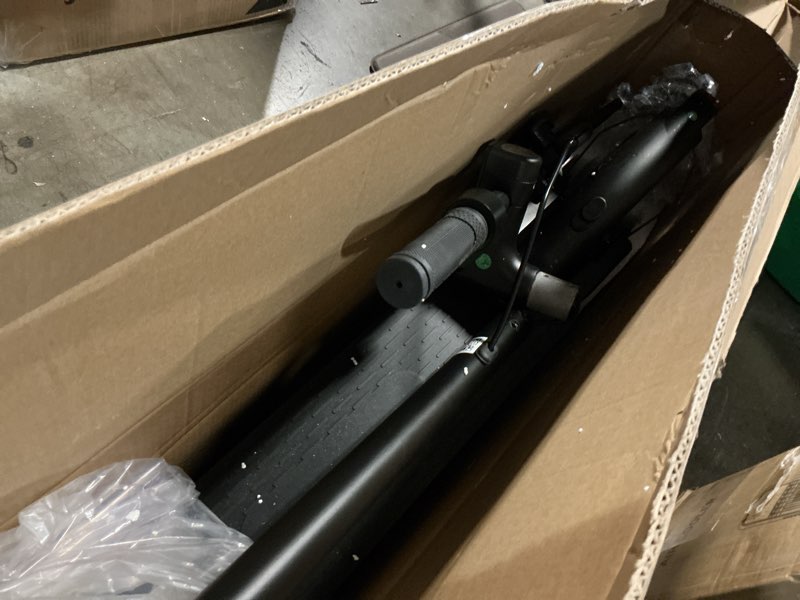 Condition photo showing Good Condition for electric scooters - electric scooter for adults, 500w peak motor, 18 max mph, 21 miles range, app control, lightweight foldable e-scooter black