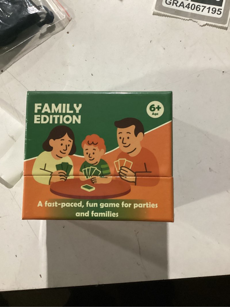 Condition photo showing New/Like New for Conversation Cards for Family & Friends - 200 Prompts, 6 Categories, Perfect for Daily Table Talk, Screen-Free Fun, Holiday, Birthday & Housewarming Gift (Family) Family Edition