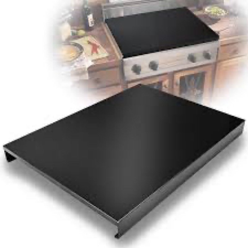 gas stove cover board, resistance to heat range covers for gas stove, large black stove top covers (