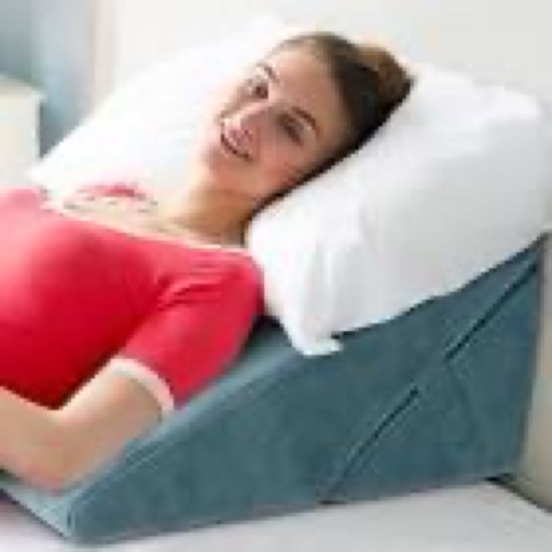 bekweim adjustable memory foam bed wedge pillow 7-in-1 incline body positioner