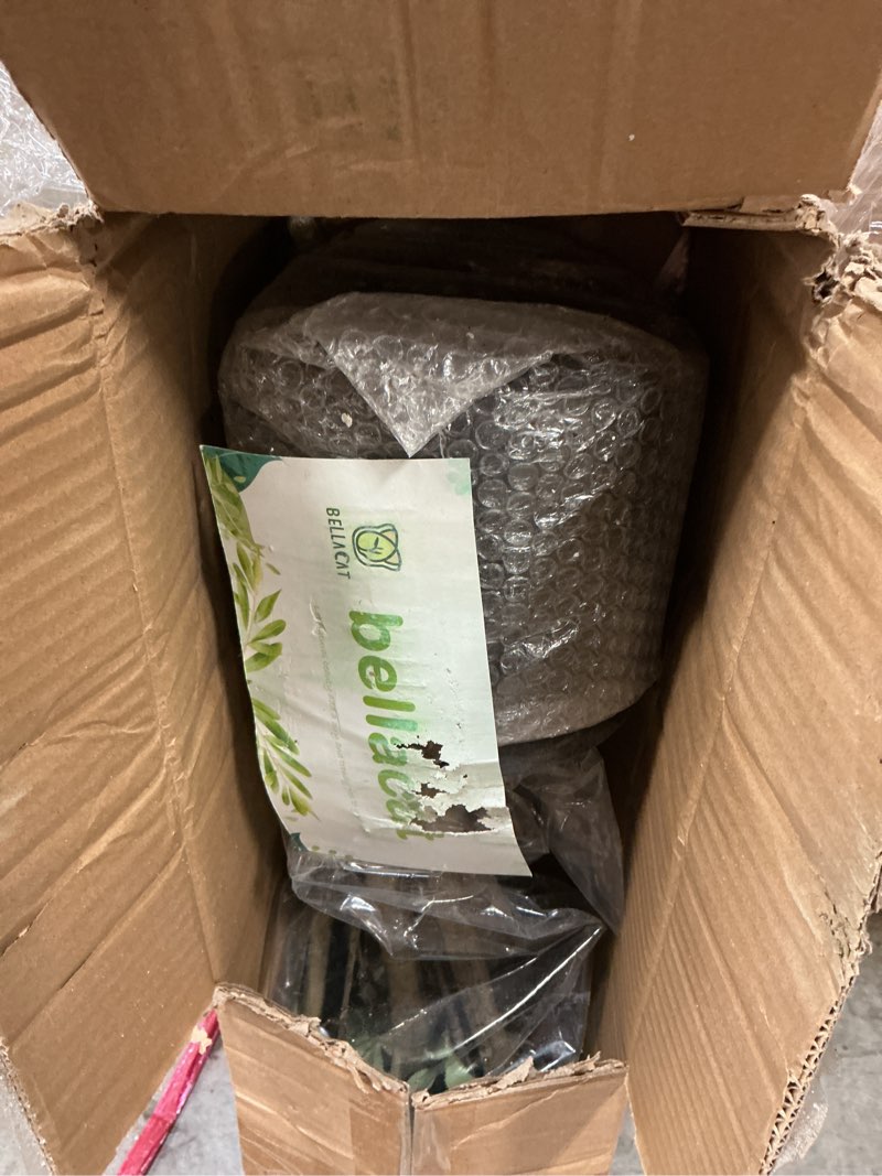 Condition photo showing item condition for Bellacat 6ft Artificial Quince Leaf Tree with Realistic Trunks, 72in Faux Quince Leaf Tree with Lifelike Leaves for Garden, Home, Living Room Decor