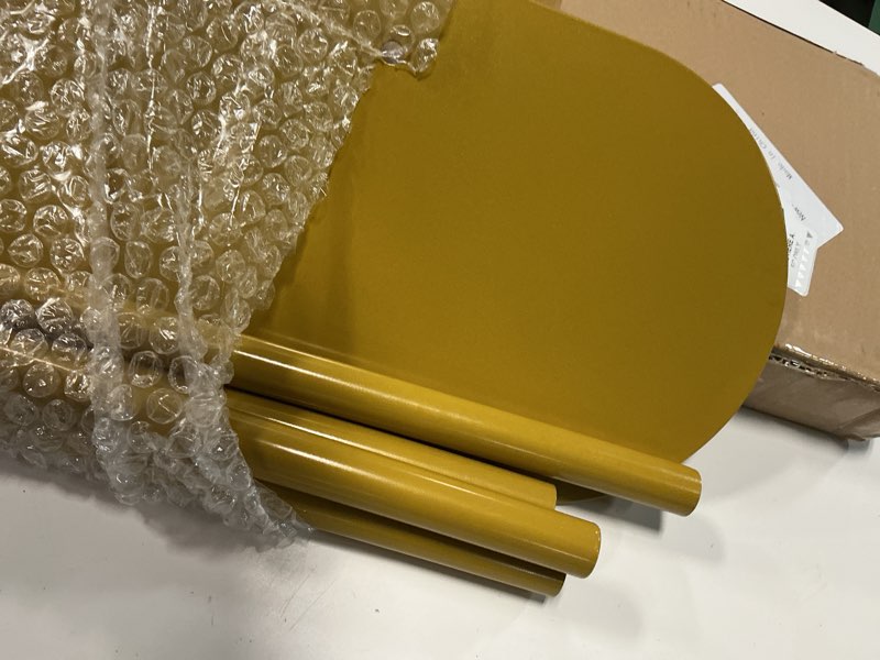 Condition photo showing Good Condition for adjustable easel stand for picture frames, holds frames up to 64" tall - sturdy metal floor easels for art, signs, photos | for home, office, gallery display (golden)