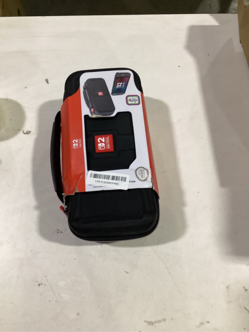Condition photo showing Good Condition for r.d.s. industries, inc. - game traveler deluxe licensed system case for nintendo switch, nintendo switch 2, oled, black medium (ns230)