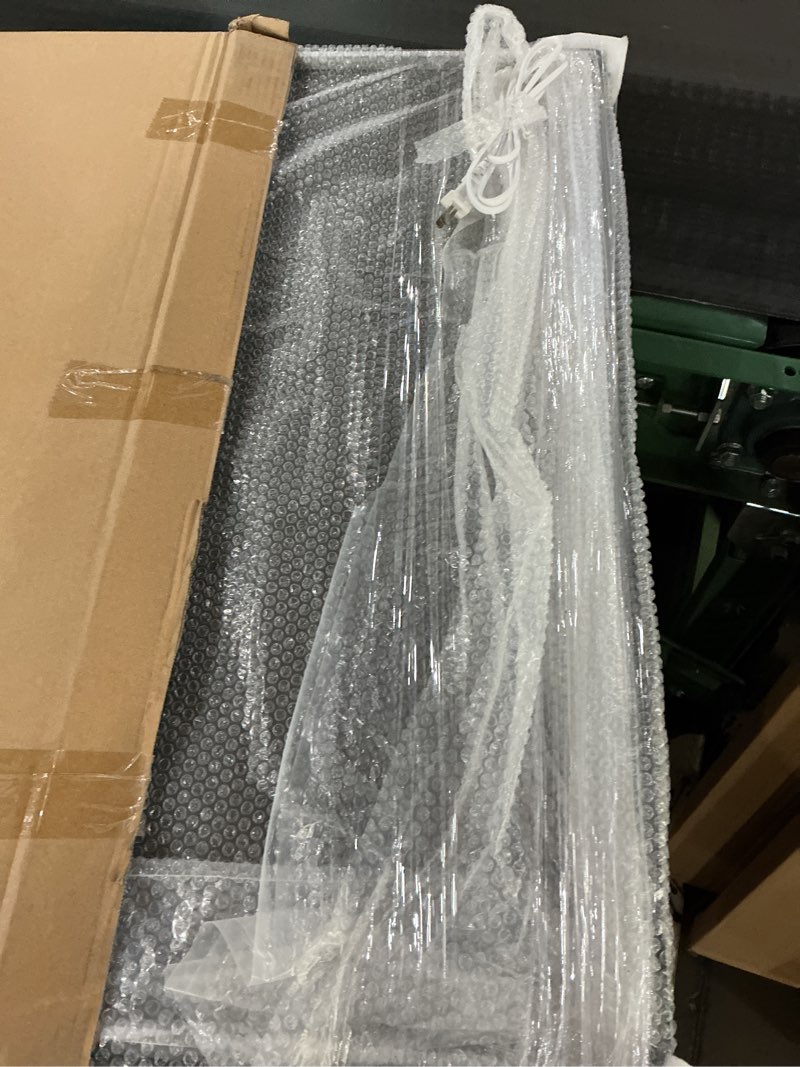 Condition photo showing As Is for Cjgyz LED Light Box Frame | 27x40 Cinema Light Box for Posters & Wall Art | Lighted Digital Signage Display & Advertising Sign