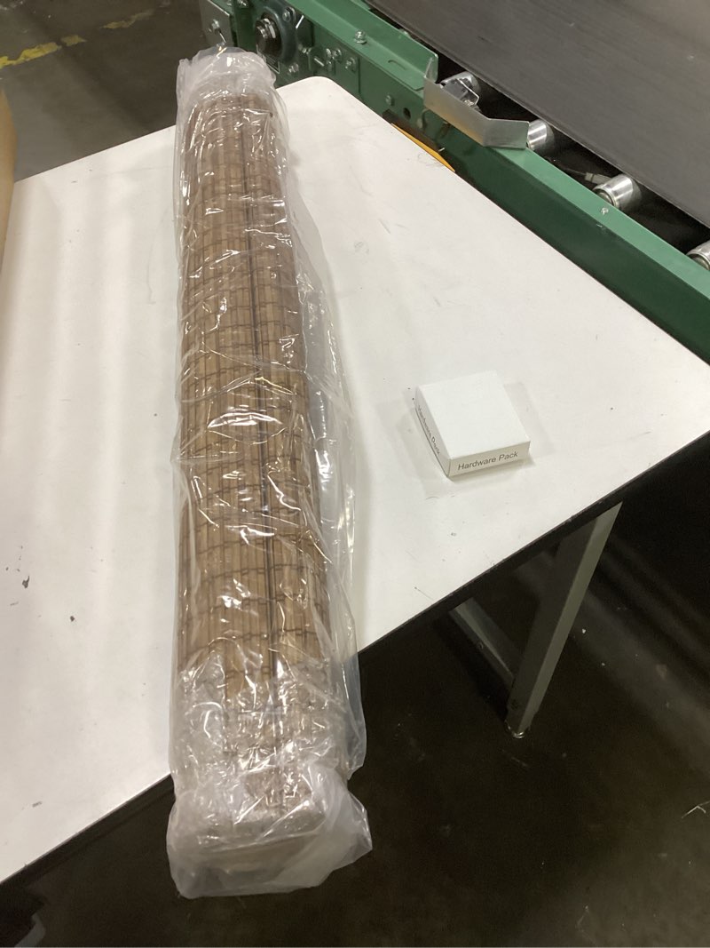 Condition photo showing New/Like New for similar to whats shown bamboo cordless shades roller blind for windows sun shade roman blinds 21\\\" 33\\\" 47\\\" 51\\\" 63\\\" 65\\\" 71\\\" 77\\\" wide light filtering bamboo shades for outdoor patio porch privacy blind (size : 31in wx84in h)