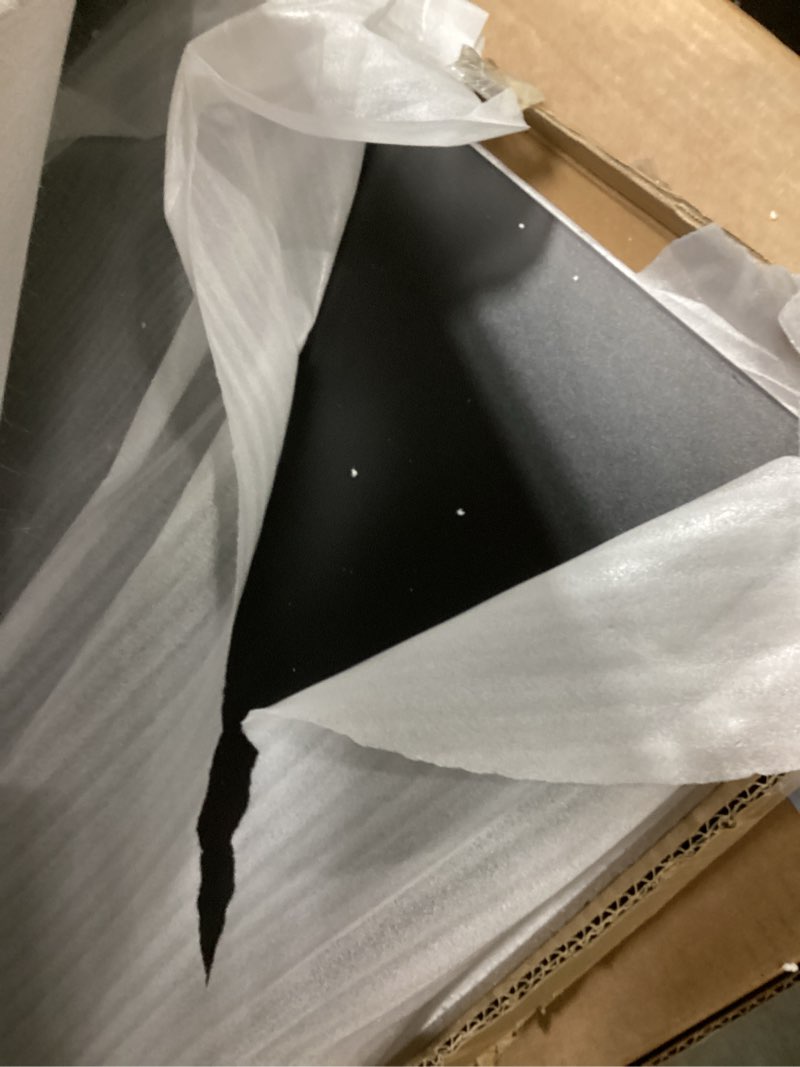 Condition photo showing Good Condition for FlyGeneral Washer and Dryer Countertop, 27.5" x 54" Black Quick-Install Washer and Dryer Countertop for Organizing The Laundry Room.