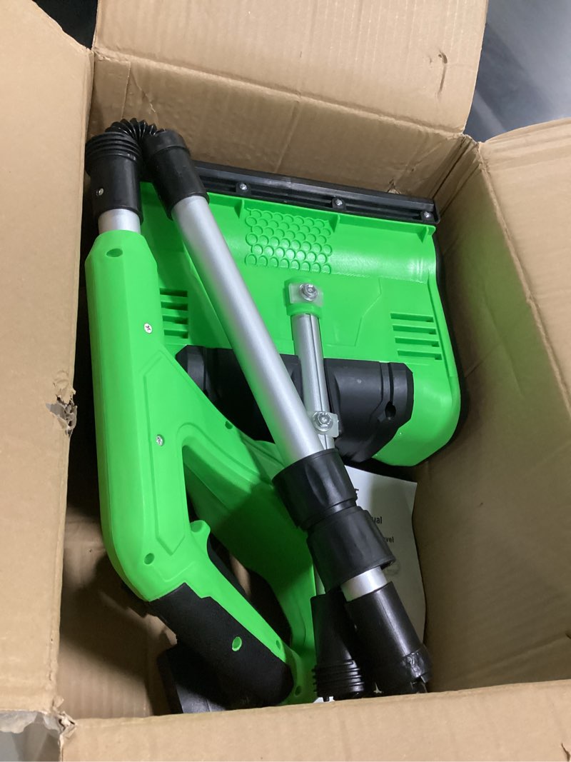 Condition photo showing As Is for Earthwise SN74016 40-Volt Cordless Electric Snow Shovel, Brushless Motor, 16-Inch width, 300lbs/Minute (Battery and Charger Included)