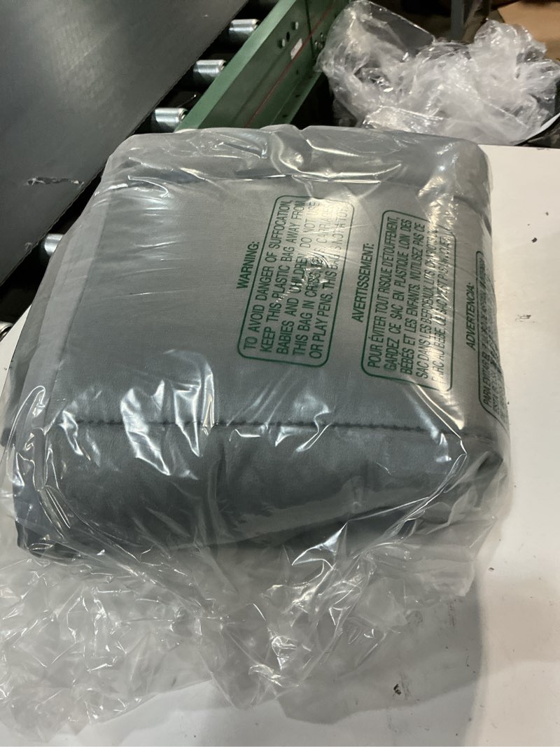 Condition photo showing Good Condition for headboard cover, slip cover, spring bed headboard cover, small square jacquard dust protector, bedroom dust cover, upholstered headboard (cal king:180cm/71in, gray) grey king