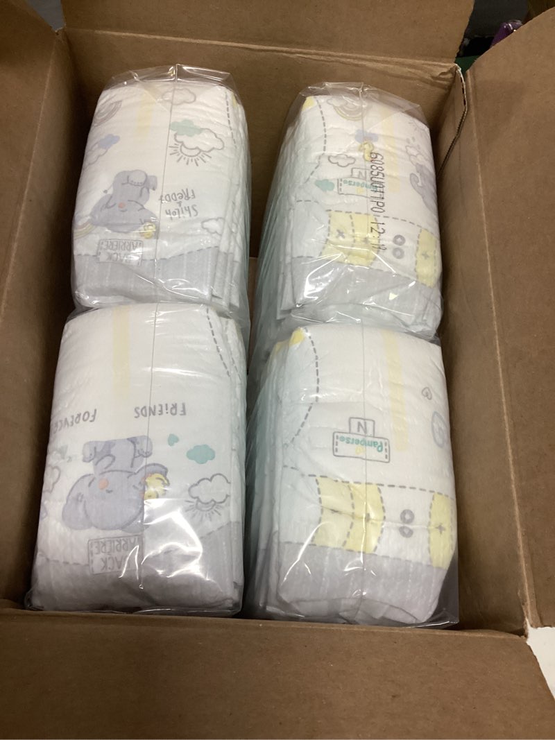 Condition photo showing New/Like New for pampers swaddlers sensitive disposable diapers - size 0 - 84ct