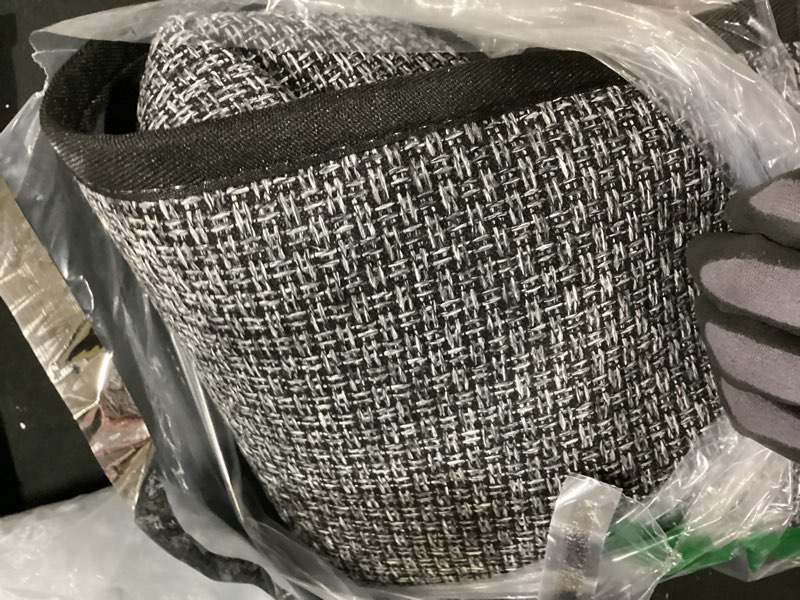 Condition photo showing Good Condition for eqivei kitchen rugs non skid washable set of 2 pcs, absorbent runner rugs for kitchen, farmhouse weave floor mats in front of sink, 17.3"x 47"+17.3"x 29" (inky)