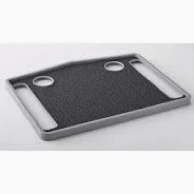 North American Health +Wellness Walker Tray, Gray, 1 Count (Pack of 1)