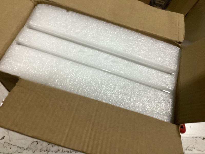 Condition photo showing Good Condition for 20oz glass tumblers with straws and lids 2 pack, ribbed glass cups, leak resistant iced coffee cups, thick reusable drinking glasses, fits car cup holder, clear travel coffee cups clear - 2 pcs
