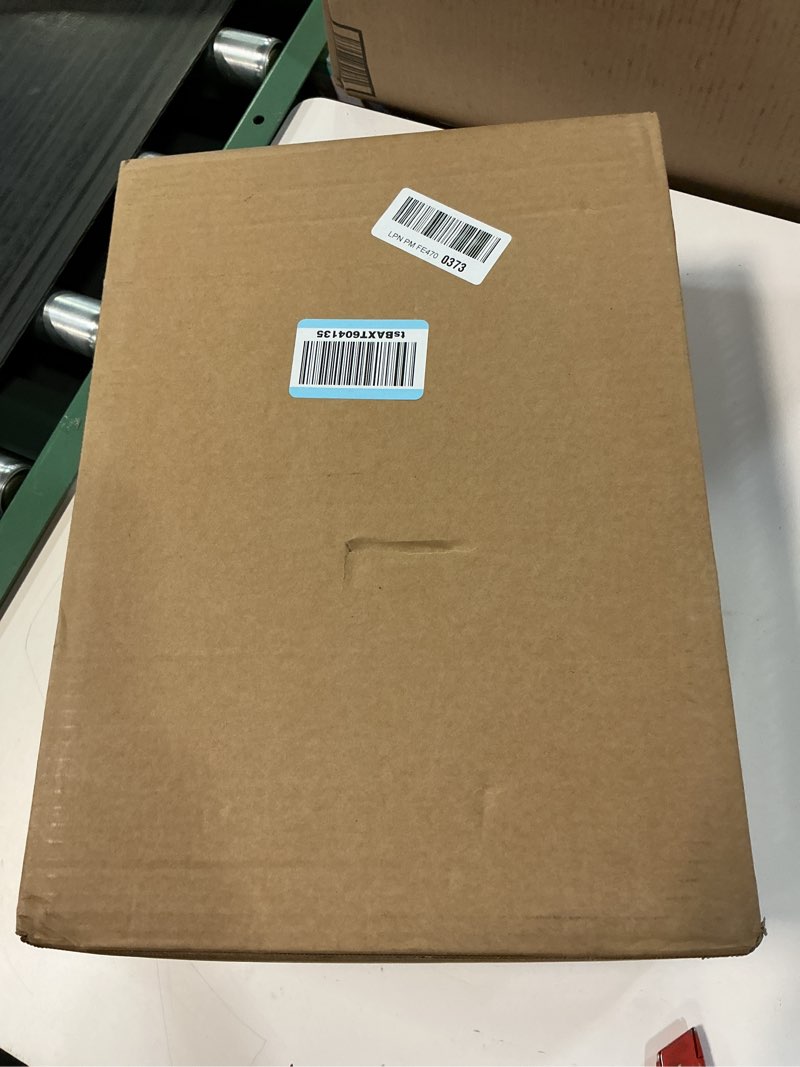 Condition photo showing New/Like New for rear cargo rack for e-bikes – universal bicycle rack with cargo net, rain cover, and tool-free mounting 18"x12.6"x5.9"