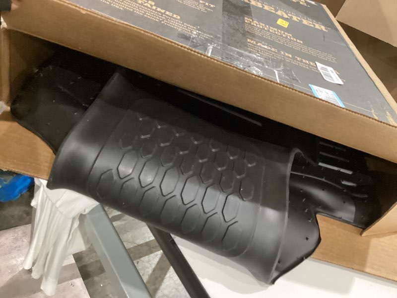 Condition photo showing Good Condition for husky liners weatherbeater floor mats | fits 2012-2024 toyota tacoma, (access cab only) | 2nd row, 1-pc black - 14941