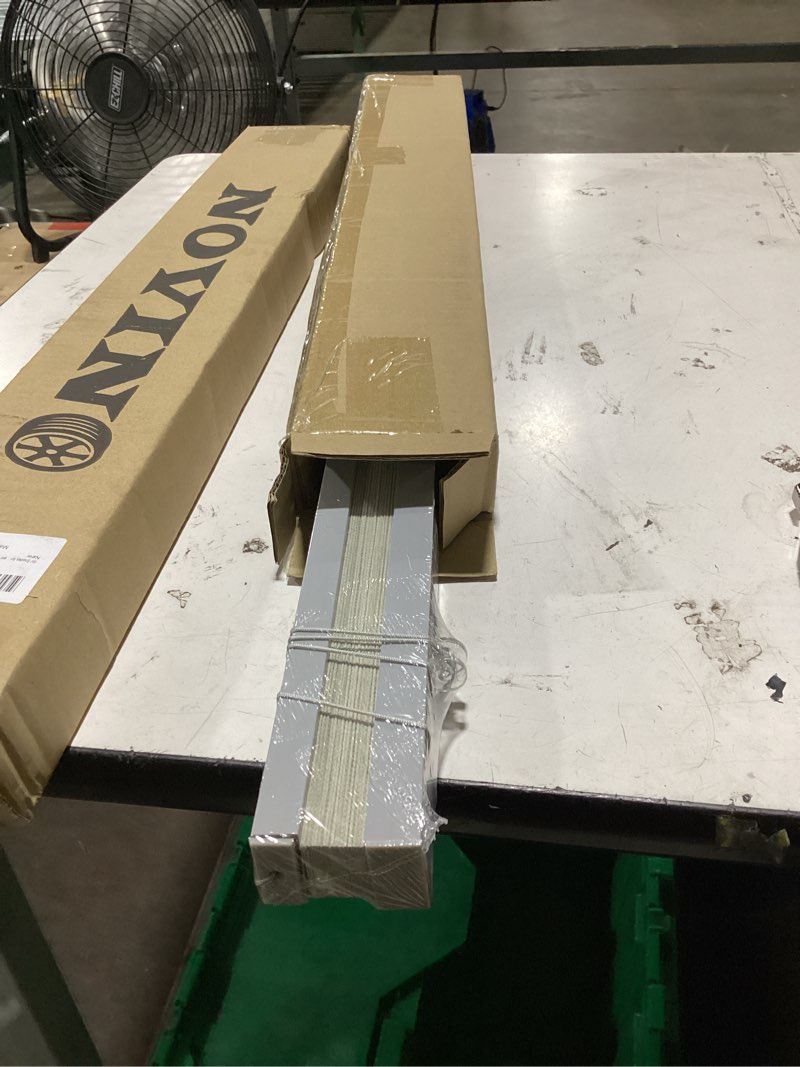 Condition photo showing New/Like New for rv blinds pleated shades,rv blinds for camper window,camper shade for travel trailers motorhome motor coach window-26 w x 24" l,gray 26"w x 24"h