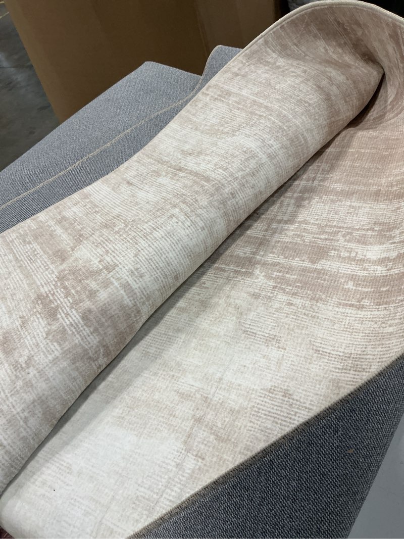 Condition photo showing As Is for Aura Gold/Beige Rug