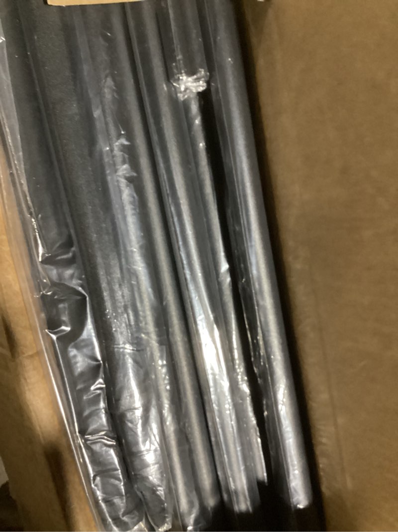 Condition photo showing New/Like New for sunally room divider 6ft folding privacy screens with lockable wheels, 4 panel room partition for room separator, 88" w freestanding portable fabric wall dividers for home dorm studio office, black black 4 panel-88''
