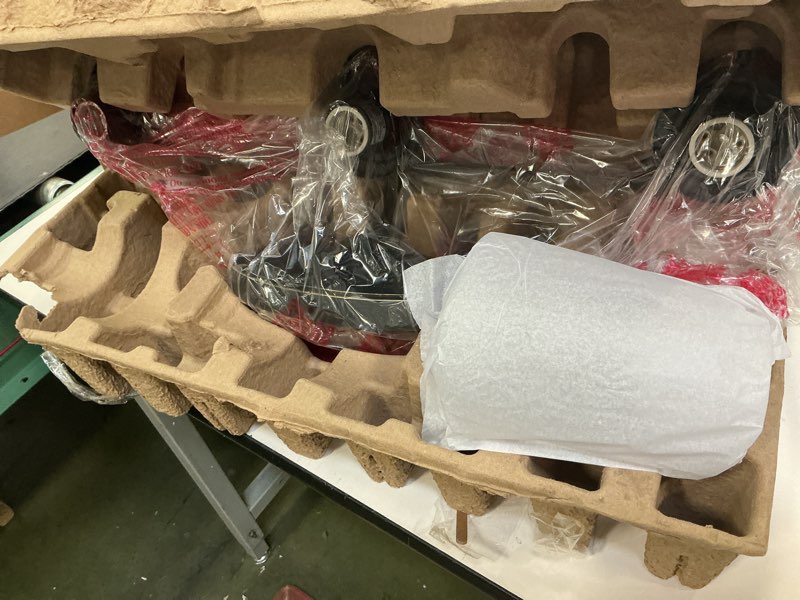 Condition photo showing As Is for (Incomplete) 1362622 allen+roth 3light vanity light