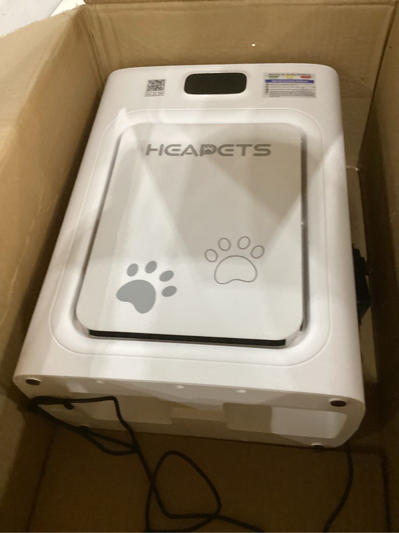 Condition photo showing Good Condition for pet air purifier for home large room 2500 sq ft, h13 hepa washable double-sided filter,air cleaner for pet hair dander odor allergies pollutant smoke dust,pm2.5 air quality monitor,auto mode,p358 grey p358white-grey