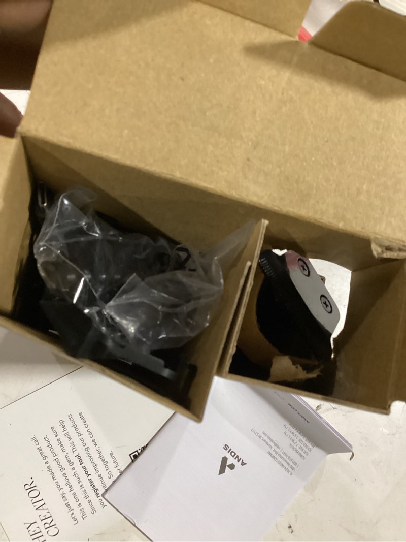 Condition photo showing Good Condition for andis 562442 insight slim cordless high powered rotary motor hair trimmer, 9-piece kit, stainless-steel t-blade, lithium-ion battery, travel lock, gold