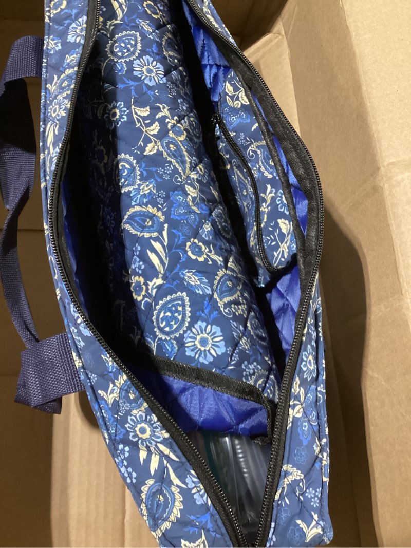 Condition photo showing New/Like New for American Mahjong Set with Blue Carrying Bag, 166 White Tiles, 4 All-in-One Rack/Pushers, Mahjong Tiles Set (Ma Jong, Mah-Jongg, Majiang)