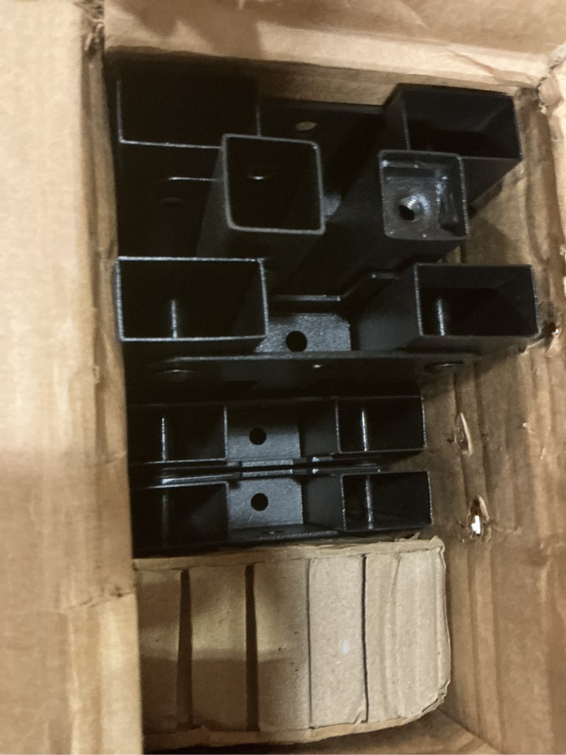 Condition photo showing Good Condition for amazon basics - metal bed frame, non-foldable platform bed, easy assembly, full, 54w x 75l in, black