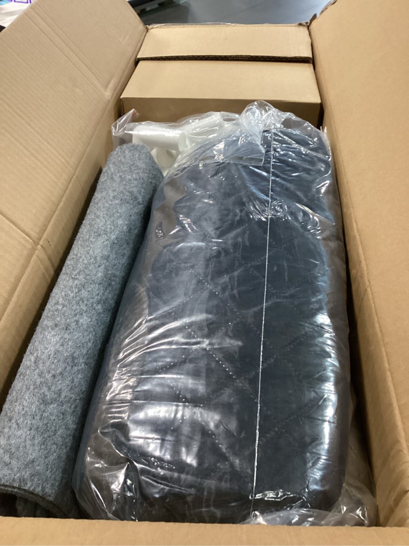 Condition photo showing Good Condition for Sauna Box, Portable Steam Sauna, Portable Sauna for Home with 3L 1200W Steamer, 9 Levels, Folding Chair, Extra Large Size (2.6' x 2.6' x 5.9'), Full Body Sauna Tent for Relaxation, Detoxification Black
