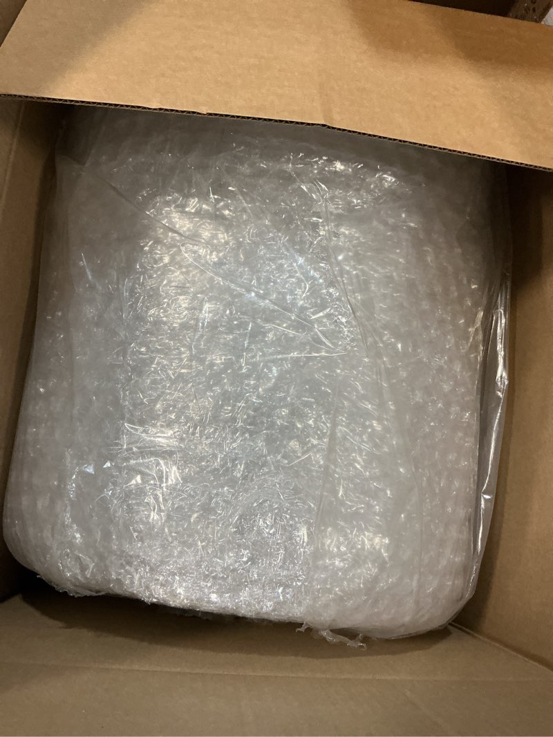 Condition photo showing New/Like New for Amazon Basics Bubble Wrap for Moving, Packing, Shipping and Storage, Perforated Protective Cushioning for Fragile Items, 12-inch x 175-ft Long Roll, Small 3/16", Clear Clear 12 inch x 175 ft