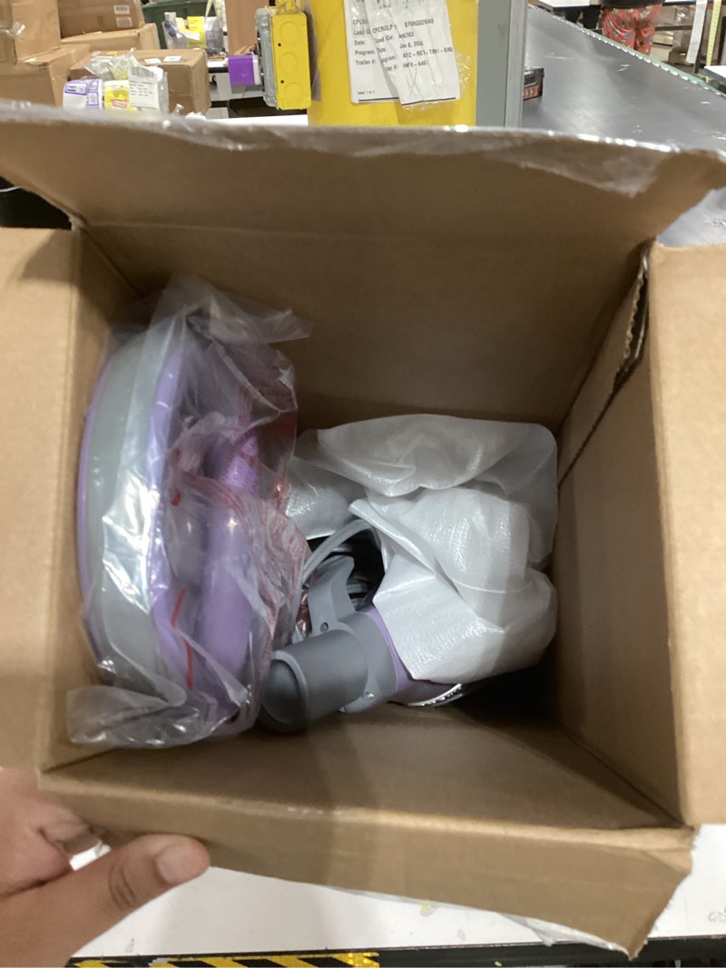 Condition photo showing Good Condition for Shark Steam Pocket Mop with 2 Washable Double-sided Pads, Steam Sanitization, Swivel Steering, Lightweight, Steam Cleaner for Sealed Hard Floors, Hardwood, Marble, Tile, Purple, S3501 Steam Pocket Essentials