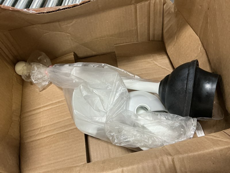 Condition photo showing As Is for oxo good grips toilet plunger