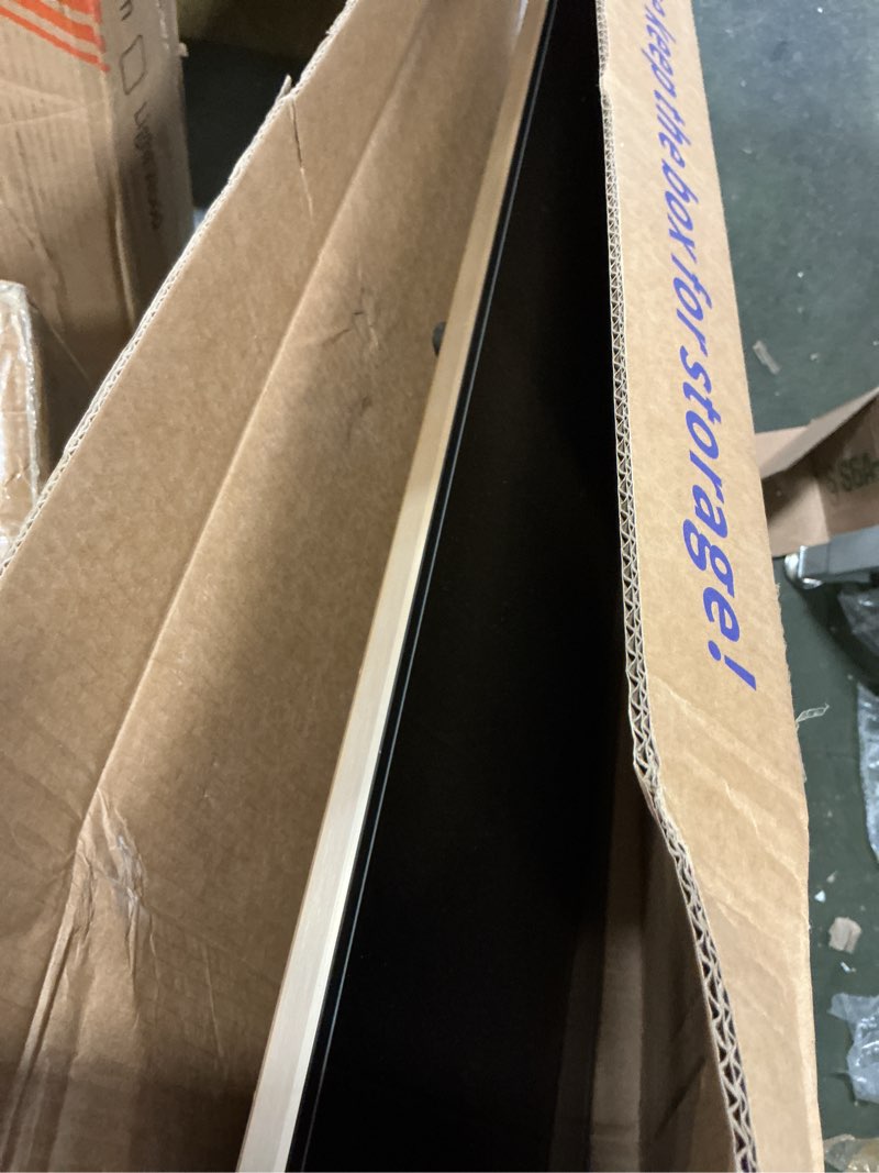 Condition photo showing As Is for Warming Mat for Food (Extra Long 40"x12"), Electric Warming Trays for Buffets Party & Daily Use with Golden Edges, Temperature Adjustable & Full Surface Warm Tempered Glass Food Warmer Mat, Black Black Extra Long-40”x12”