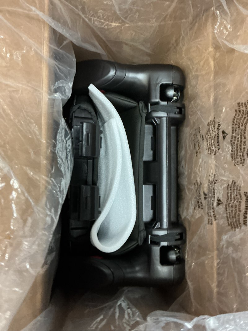 Condition photo showing New/Like New for britax skyline 2-stage belt-positioning booster car seat, dusk - highback and backless seat skyline dusk