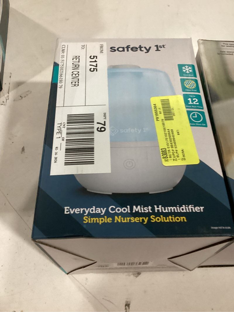 Condition photo showing Good Condition for safety 1st everyday cool mist humidifier