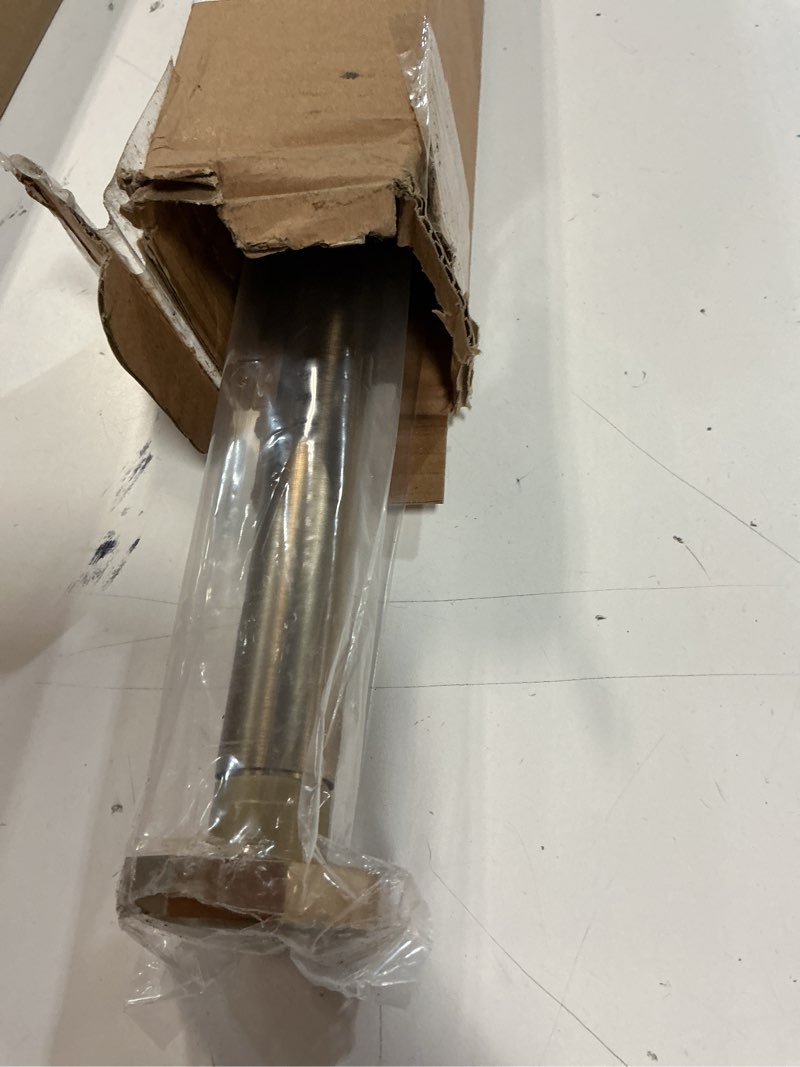 Condition photo showing Good Condition for ivilon tension curtain rod - hexagonal spring tension rod for windows or shower, 36 to 54 inch, warm gold 36" to 54" warm gold