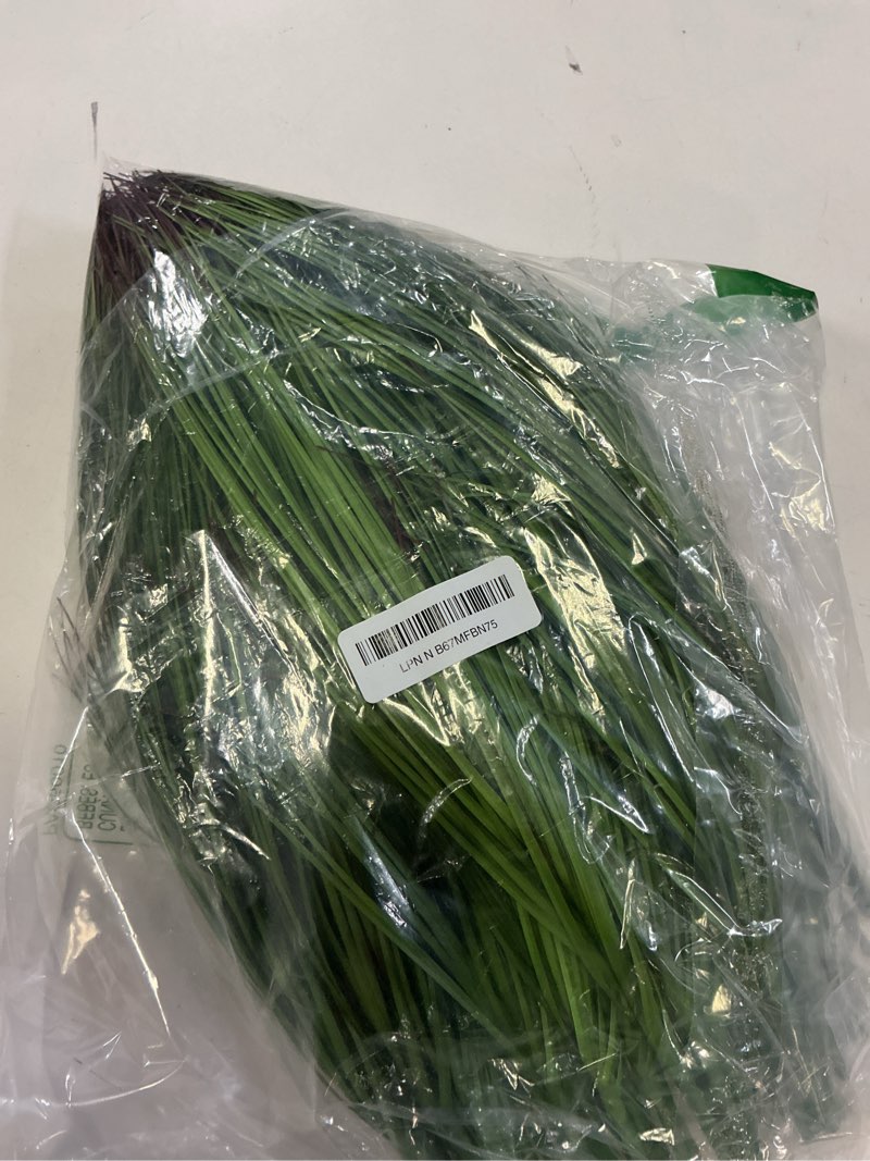 Condition photo showing Good Condition for Giegxin 48 Pcs Faux Grass Plants Artificial Shrubs Wheat Grass UV Resistant Fake Greenery Faux Weed Artificial Tall Plants for Outdoor Indoor Home Window Decor