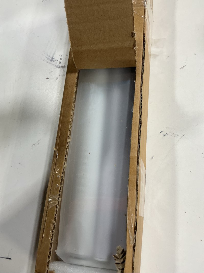 Condition photo showing Good Condition for Cordless Roller Shades Blackout Blinds for Windows Room Darkening Rolled Up Shades with Spring System, UV Protection Window Shades Door Blinds for Home and Office (22" W x 72" H, White) 22"W x 72"H White