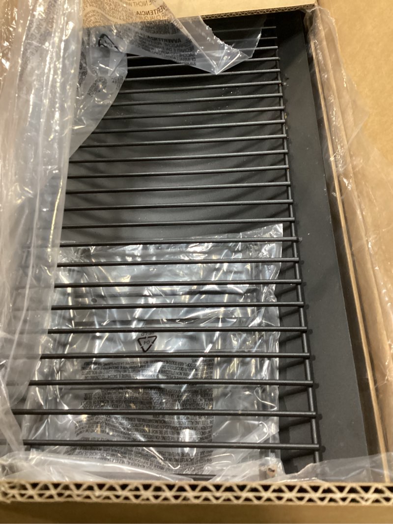 Condition photo showing Good Condition for uniflasy 27 inches ash pan replacement for chargriller 1224, 1324, 2121, 2222, 2727, 2828, 2929 charcoal grills, charbroil replacement part 17302056 grill grates with 2pcs fire grate hanger 27"