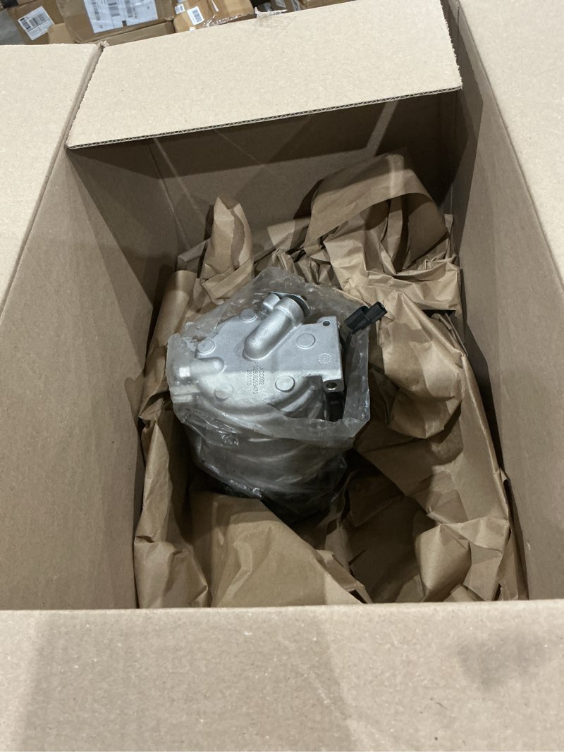 Condition photo showing As Is for ac compressor and a/c clutch fits for honda pilot 3.5 3.5l 2009-2015, odyssey 2008-2017, ridgeline 3.5l 2009-2014, fits for acura mdx 3.7l 2007-2013, zdx 3.7l 2010-2013, co 10840c, without manifold
