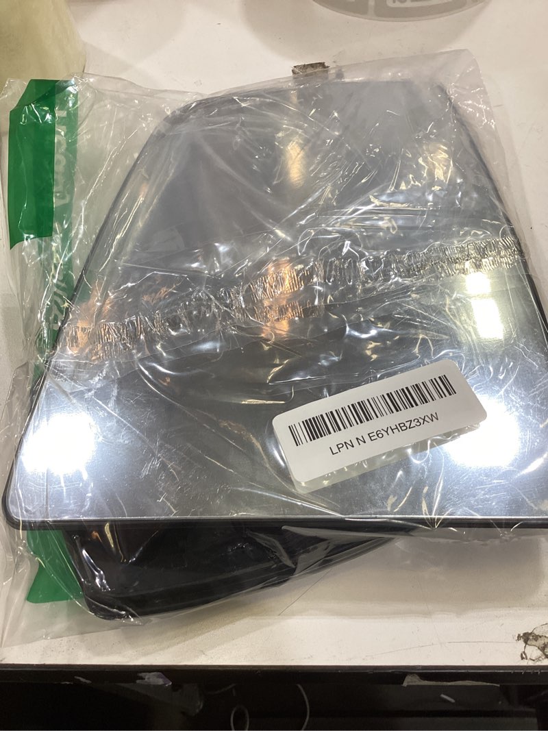 Condition photo showing Good Condition for driver left side upper & lower mirror glass compatible with ford transit t150 t250 t350 2015-up, convex heated mirror glass with backing plate upper & lower - driver side (left)