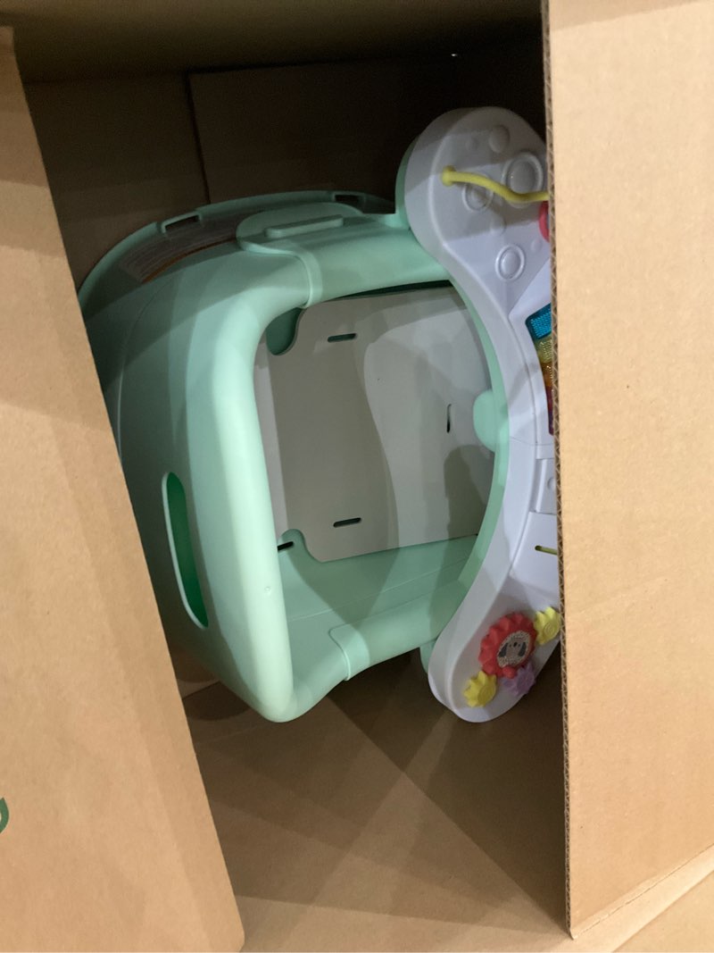 Infantino Music & Lights 3-in-1 Discovery Seat and Booster - Convertible, Infant Activity and Feeding Seat with Electronic Piano for Sensory Exploration, for Babies and Toddlers, Mint