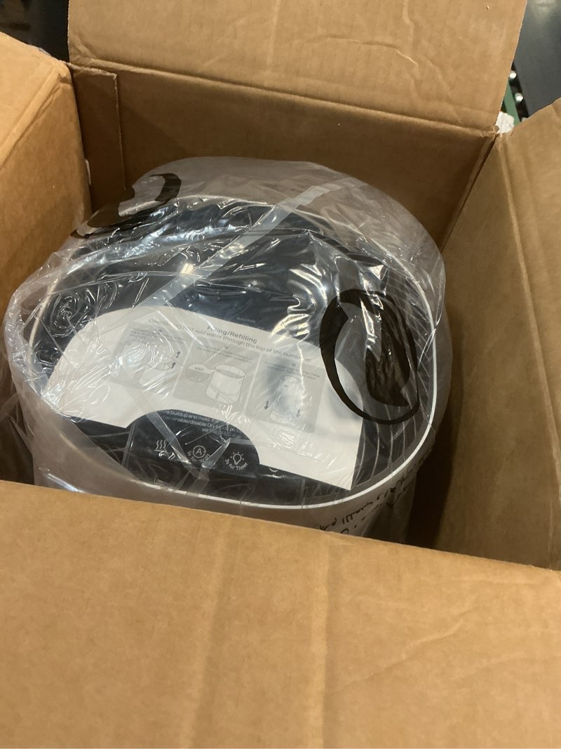 Condition photo showing New/Like New for dreo smart evaporative humidifier large room up to 1000ft², 800ml/h high output air humidifiers for bedroom, 10l, 50h long runtime with precise humidification for plants, home, office, white, hhm774s