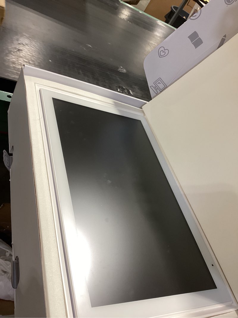 Condition photo showing Good Condition for 15.6 Inch Digital Calendar, Full HD Touchscreen Smart Planner for Family Schedules - Wall & Desk Mount, Great for Seamless Daily Planning & Household Organization, with LED Reminder Light White 15.6 Inches