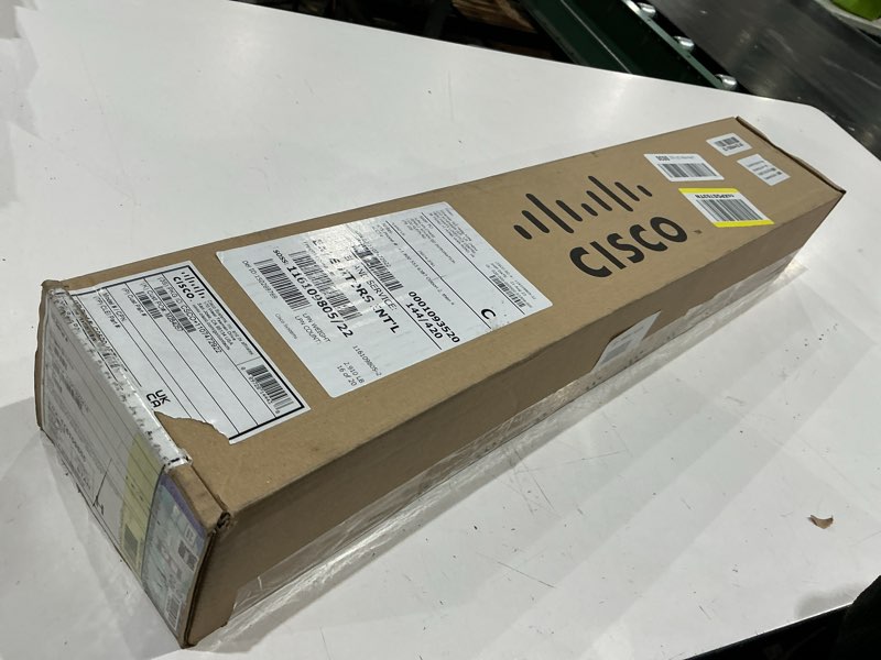 Condition photo showing As Is for cisco enterprise networks cisco - rack rail bracket kit - for catalyst 9500