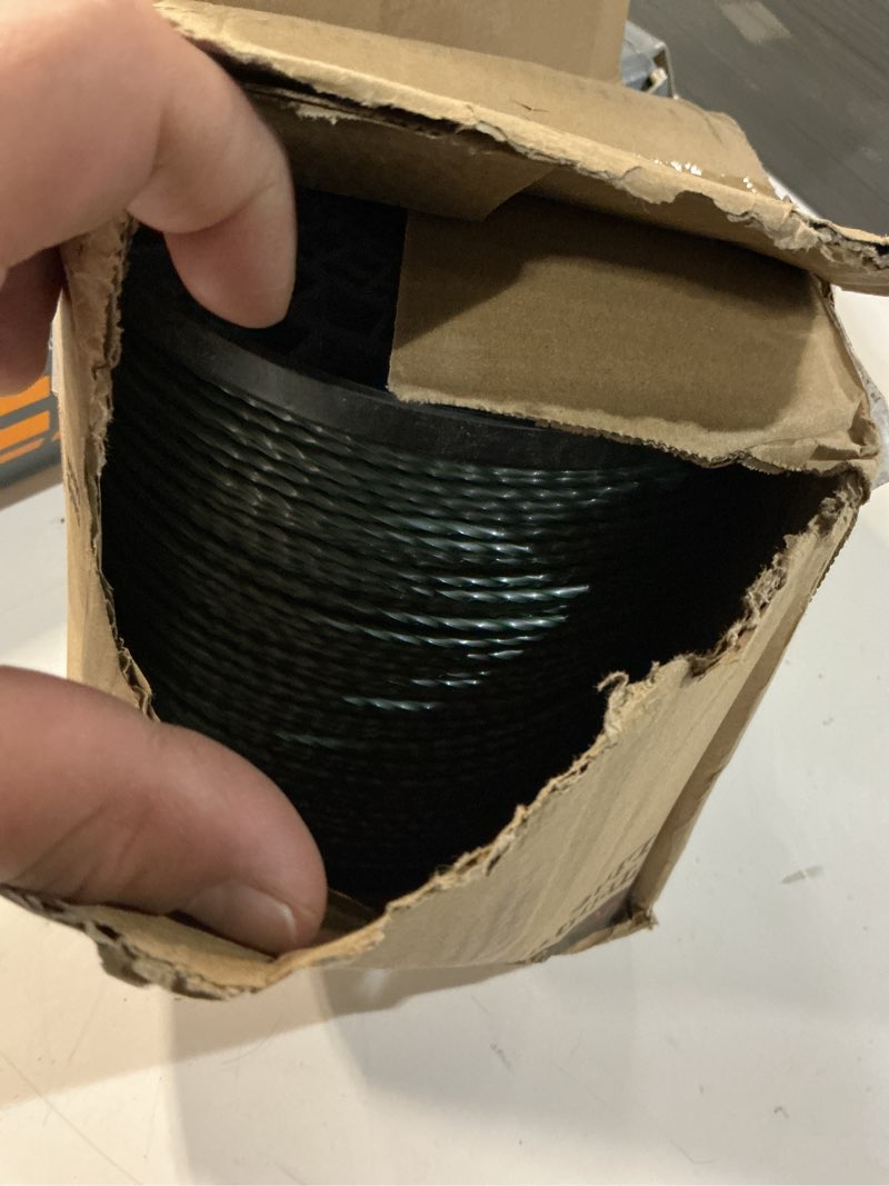 Condition photo showing Good Condition for a anleolife 3-pound heavy duty twisted .095-inch-by-1181-ft dual core string spiral trimmer line spool,with built-in line cutter 3-lb twisted .095