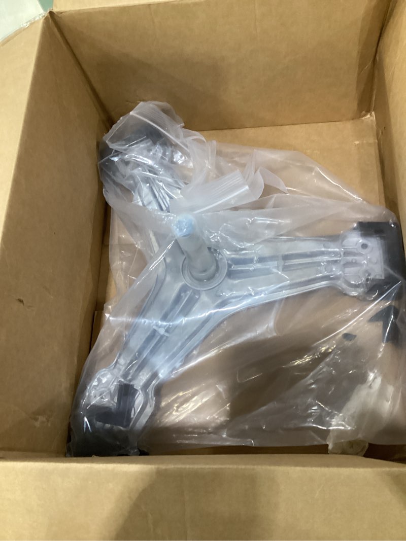 Condition photo showing As Is for 4434er0002d 4434er0002a washer spinner support, replacement for l-g ken-more washing machine - rear drum support spider replaces 4434er0002b 4434er0002e ap5592038, 3 year warranty