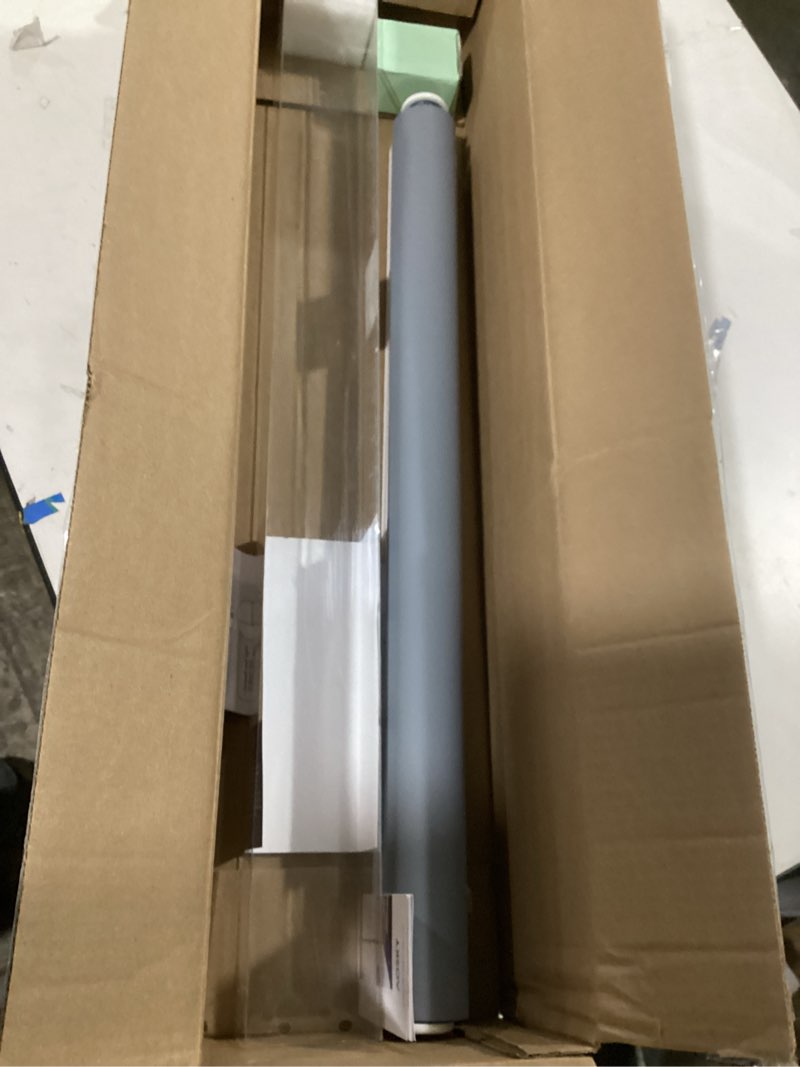 Condition photo showing Good Condition for AOSKY Cordless Roller Shades Blackout Blinds for Windows Room Darkening Rolled Up Shades with Spring System, UV Protection Window Shades Door Blinds for Home and Office (25" W x 72" H, Grey)