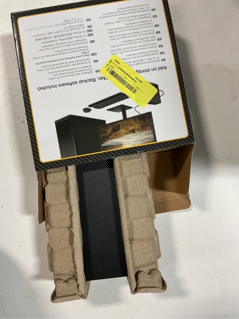 Condition photo showing As Is for seagate expansionplus 6tb external hard drive hdd - usb 3.0  with rescue data recovery services and toolkit backup software (stkr6000400)