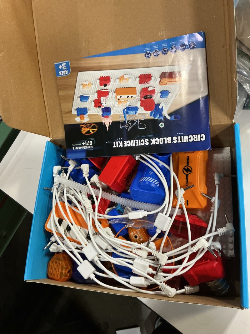 Condition photo showing Good Condition for Science Kits for Kids Electronics Exploration Kit with 671+ Circuit Projects, Physics Experiments Circuit Board STEM Educational Toy for Boys Girls Ages 3 4 5 6 7 8 9 10 11 12+ 671+ Projects