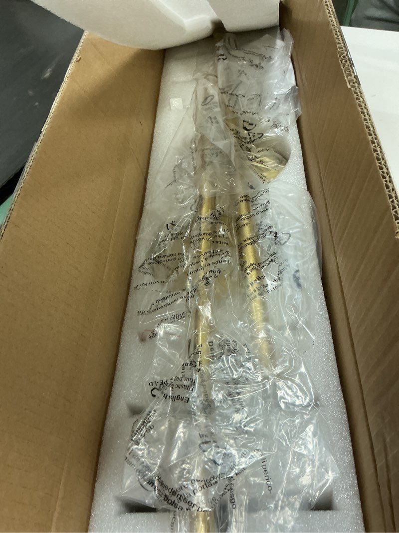 Condition photo showing Good Condition for battery operated wall sconces, dimmable wall sconces set of two, 350°rotate, 3000k led gold wireless wall light for living room, bedroom, hallway, 20.4 inch (2 pack) gold 20.4 inches