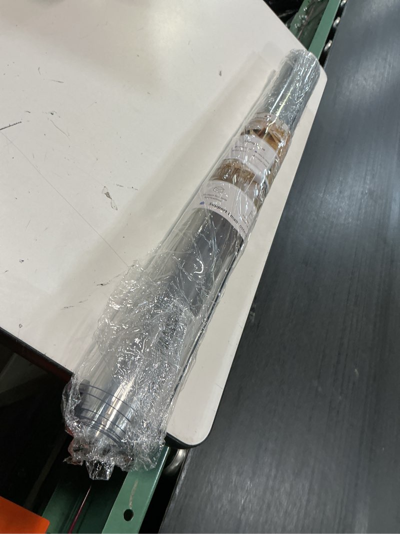 Condition photo showing Good Condition for ostepdecor clear table protector 25 x 48 inch, 2mm thick plastic table cover, waterproof pvc clear table cover protector, desk protector mat, writing desk pad for desktop, coffee & dining room table 25" x 48" (rectangular) crystal clear 2mm